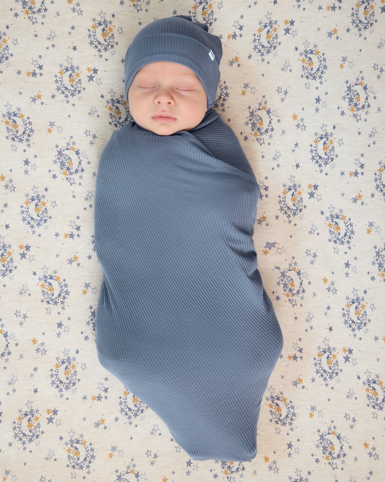 Lullaby Sky Fitted Crib Sheet - Image 4