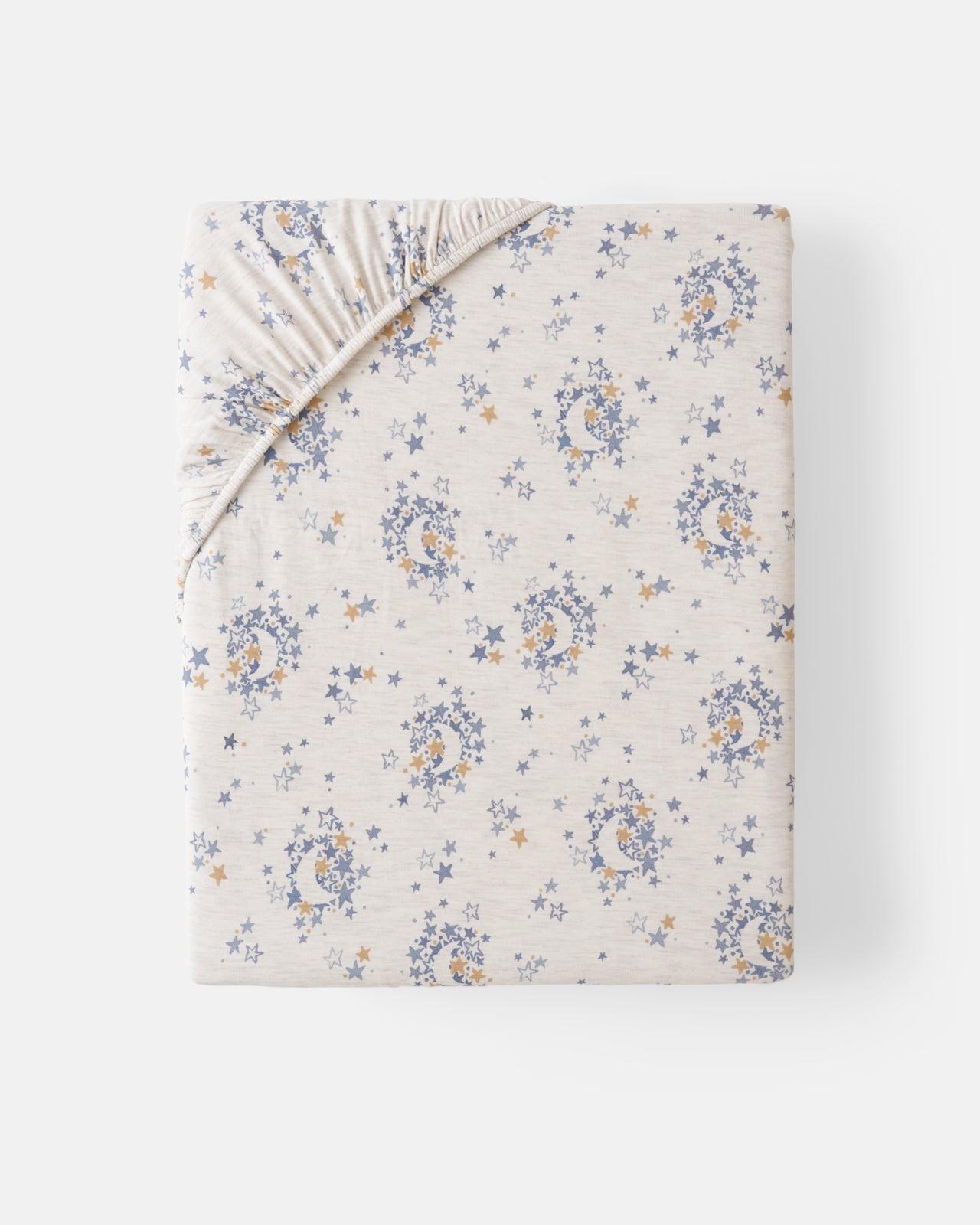 Lullaby Sky Fitted Crib Sheet