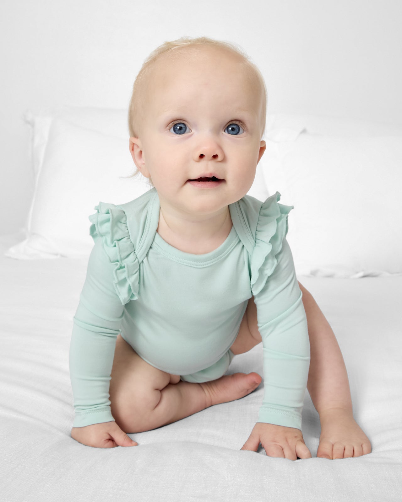 Mint Mist Flutter Bodysuit