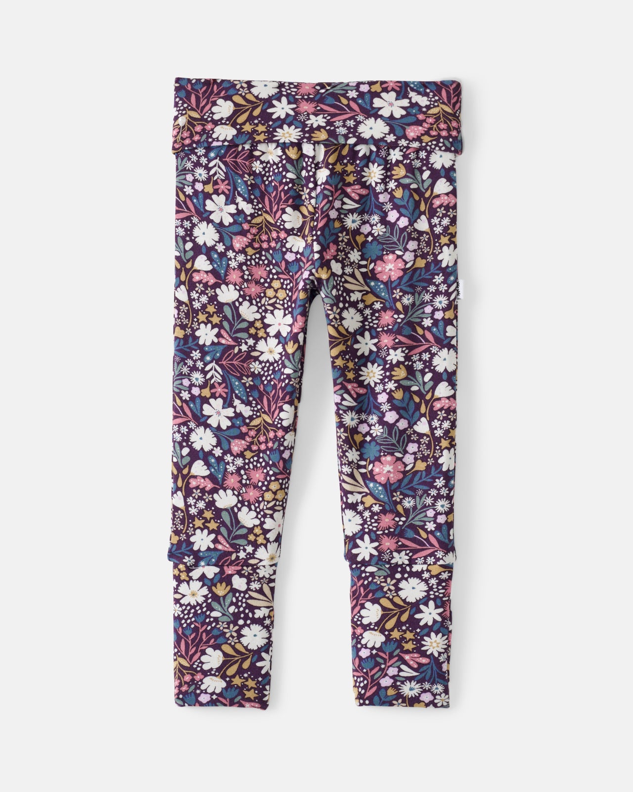 Midnight Petals Fold Over Legging - Image 2