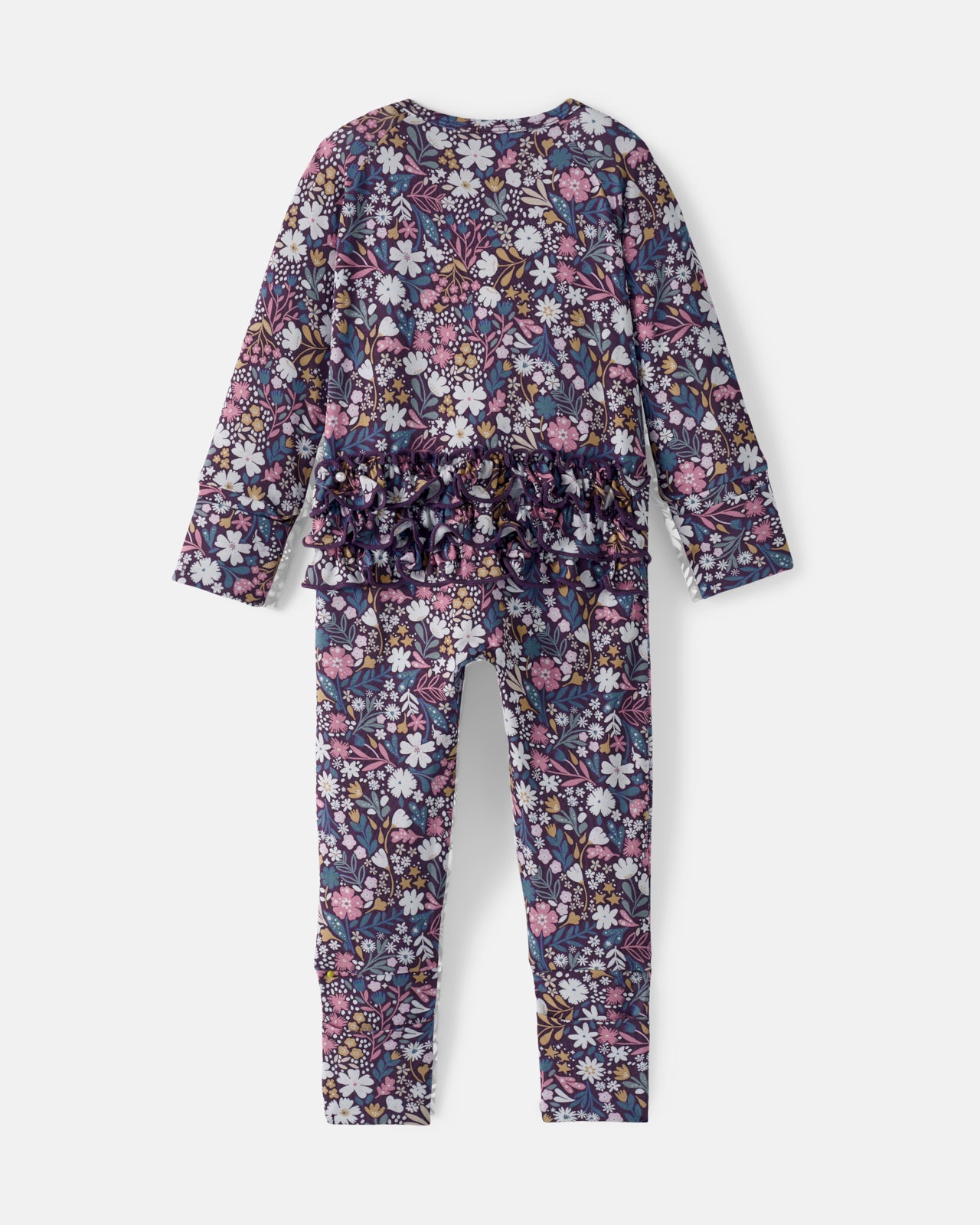 Midnight Petals Ruffle Zippy - Image 7