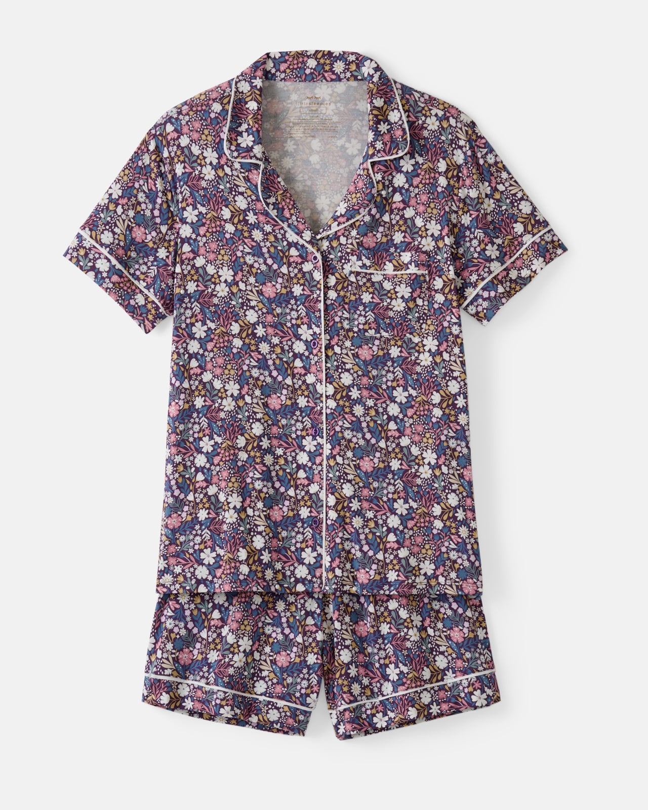 Midnight Petals Women's Pajama Set - Image 6