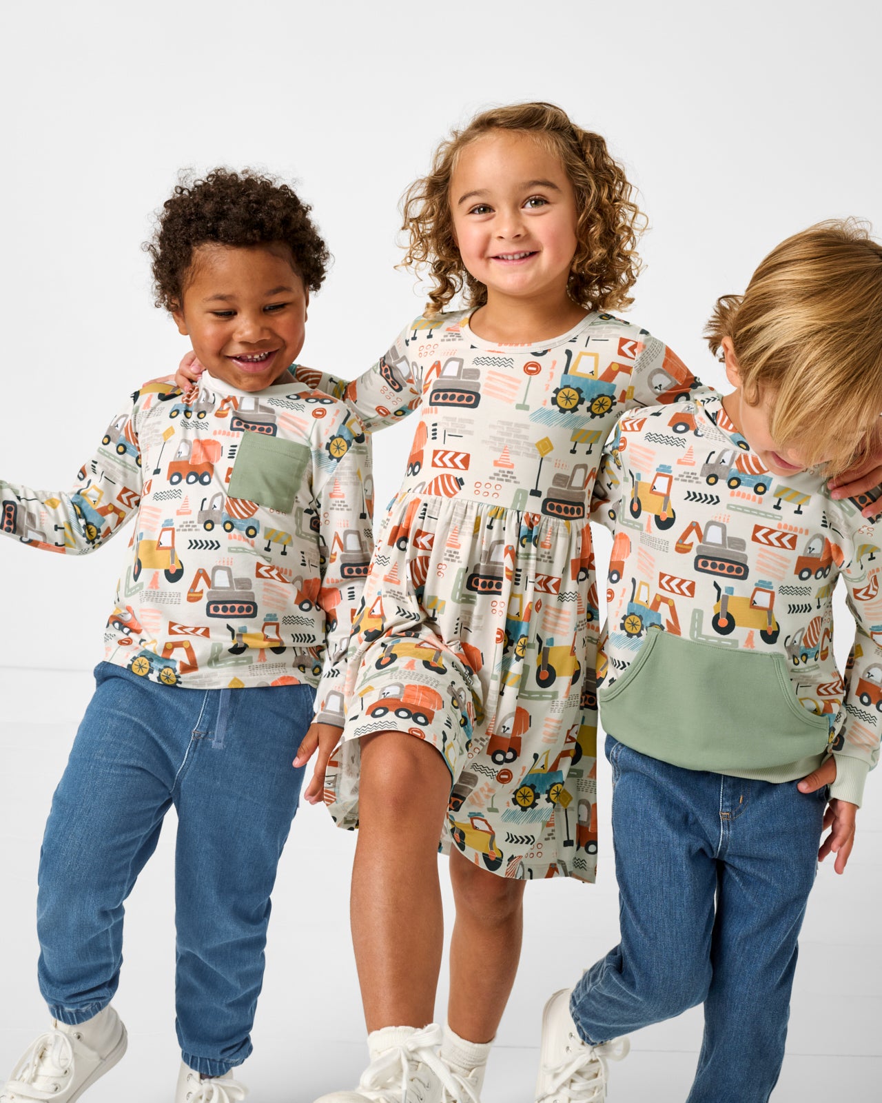 Mini Builders Skater Dress - Image 3