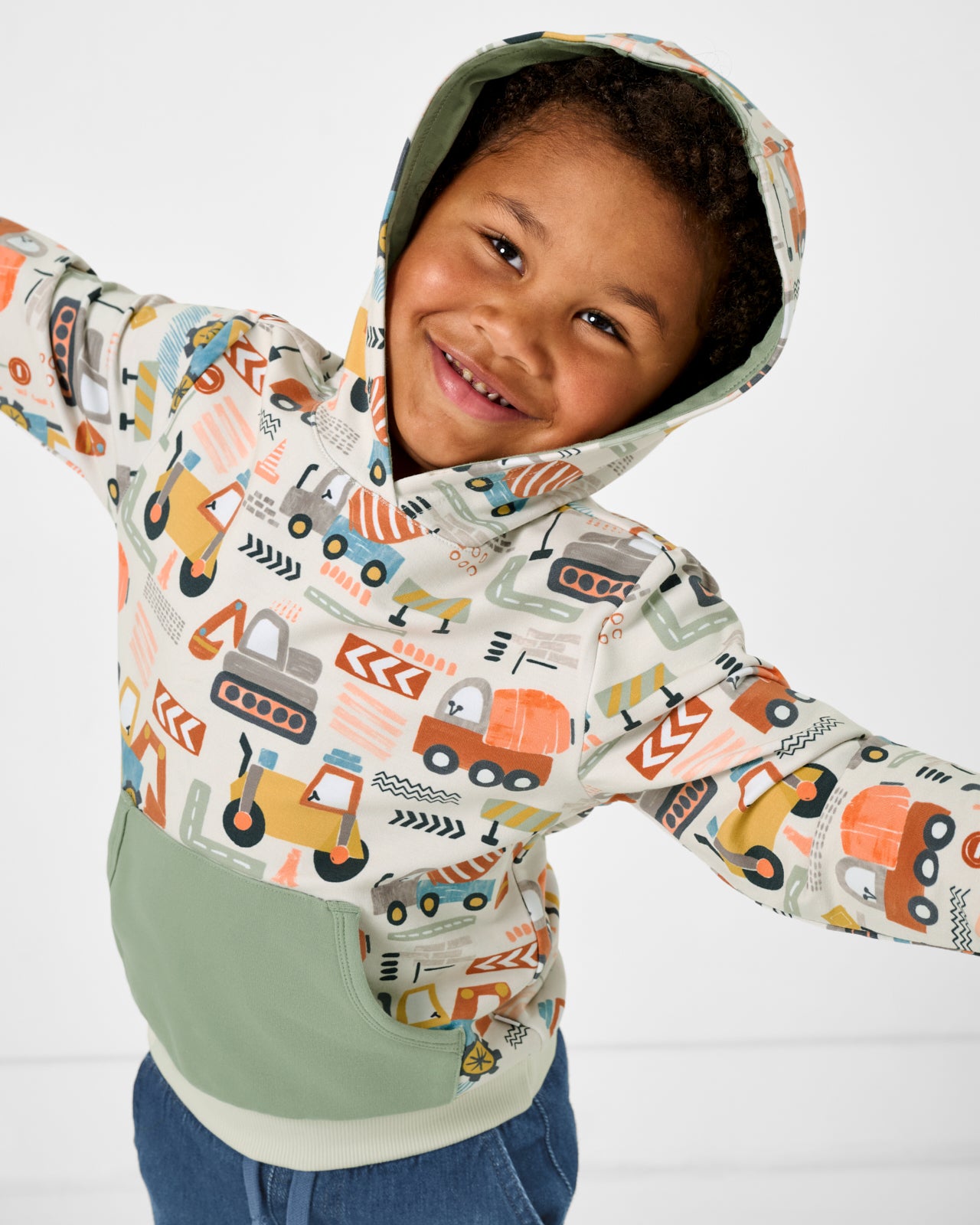 Mini Builders Pullover Hoodie