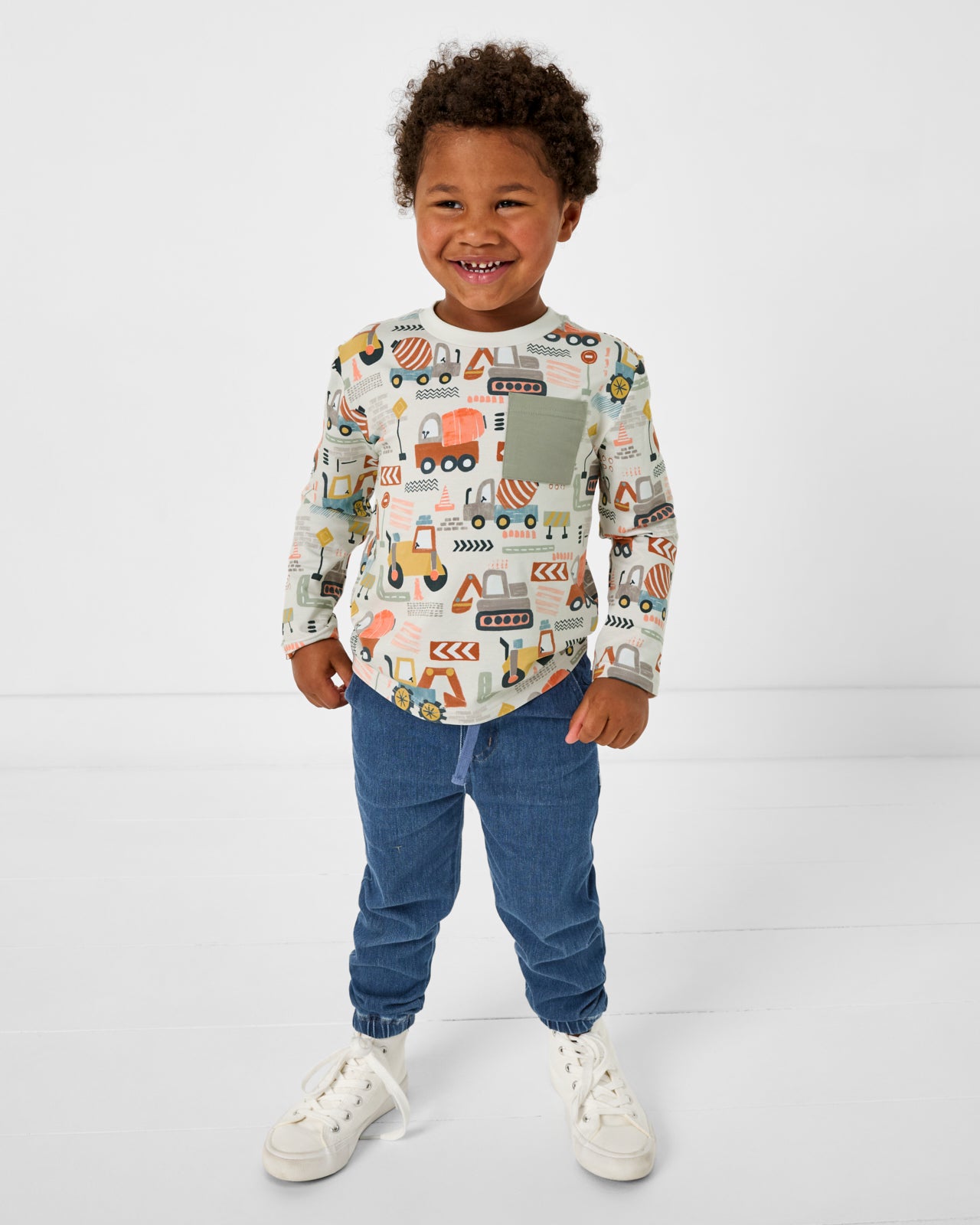 Mini Builders Relaxed Pocket Tee - Image 2