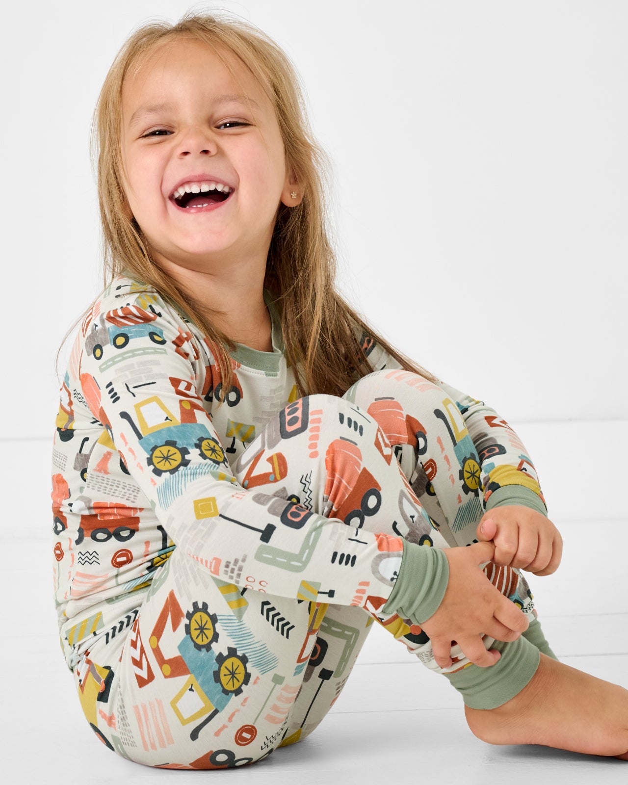 Mini Builders Two-Piece Pajama Set - Image 5