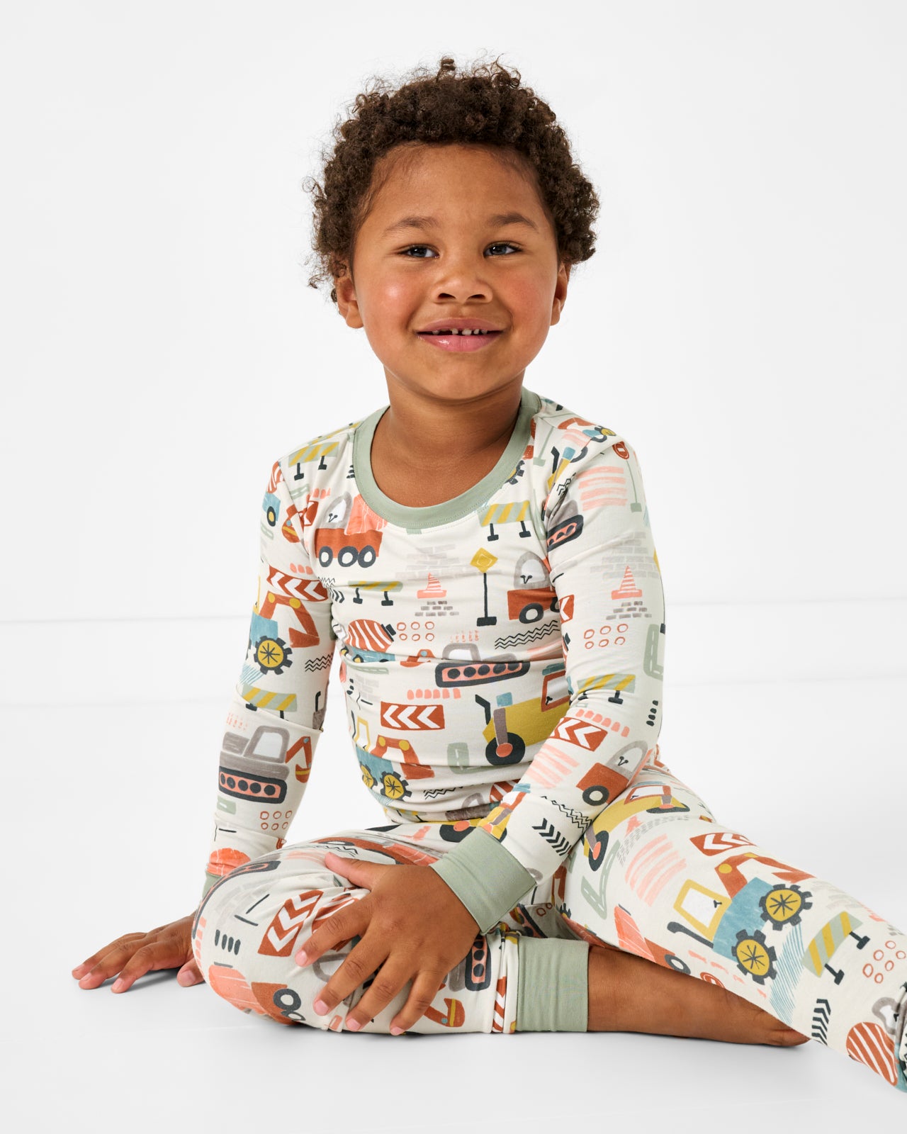 Mini Builders Two-Piece Pajama Set