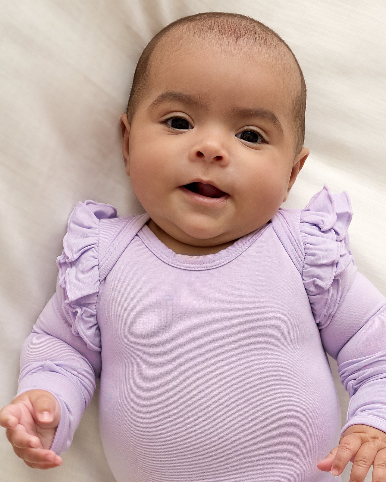 Misty Lavender Flutter Bodysuit - Image 2