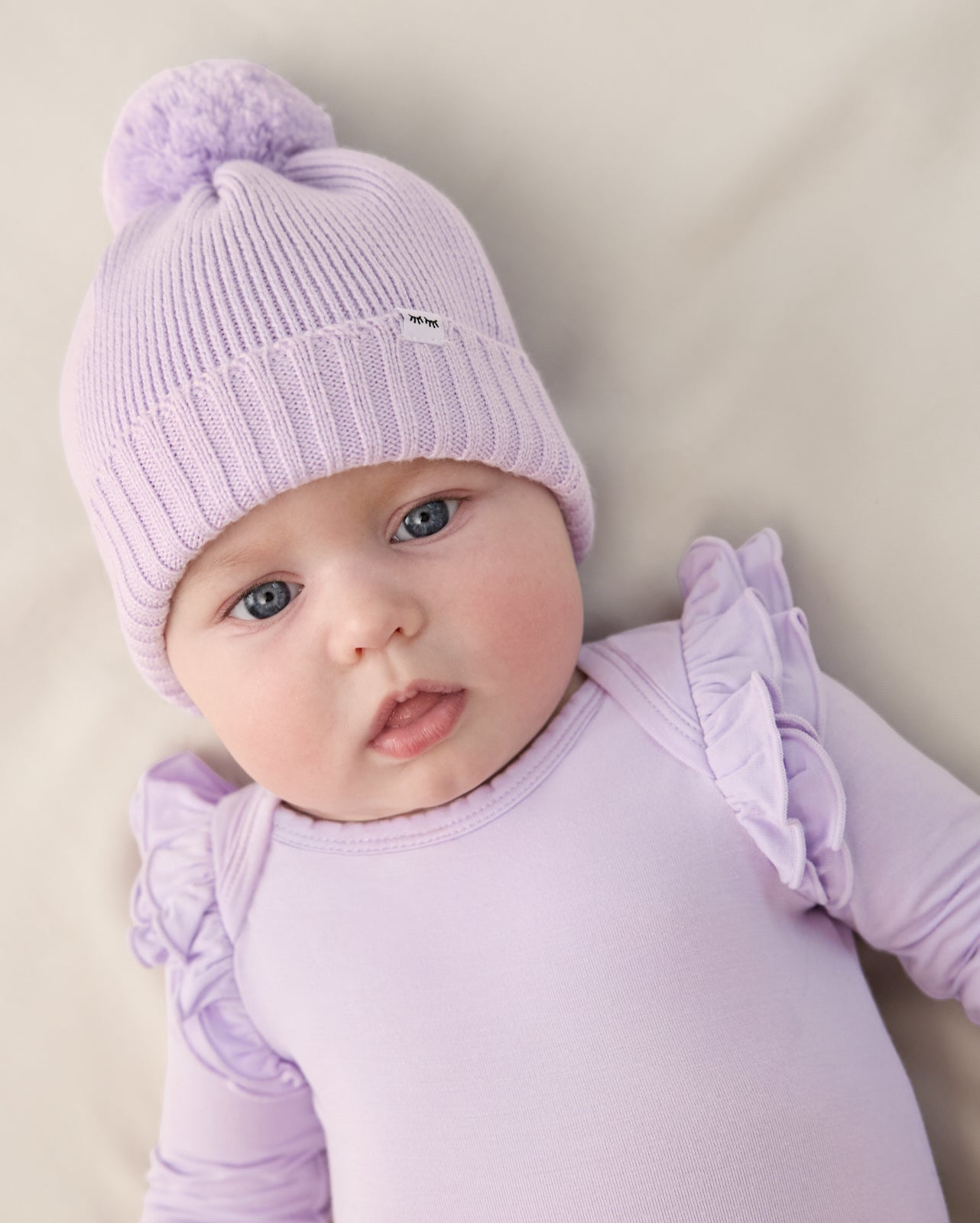Misty Lavender Flutter Bodysuit - Image 4
