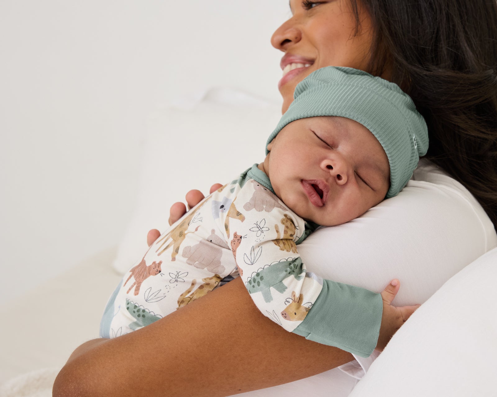 Willow Ribbed Infant Beanie - Image 3
