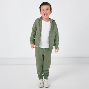 Moss Zip Hoodie