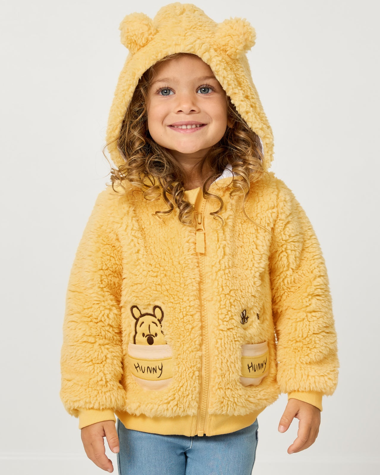 Disney Winnie the Pooh Sherpa Zip Hoodie - Image 4