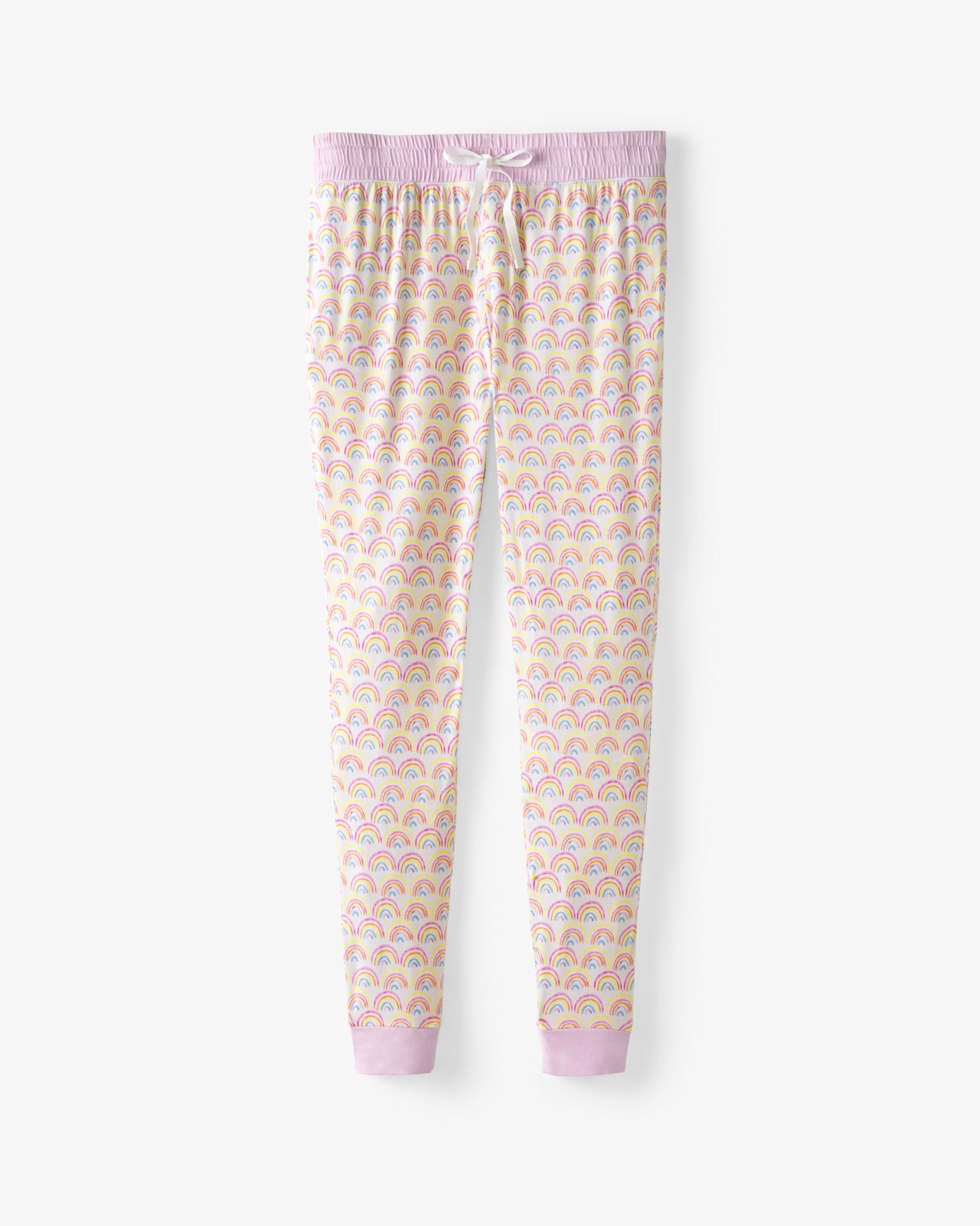 Pastel Rainbows Women's Pajama Pants - Image 4