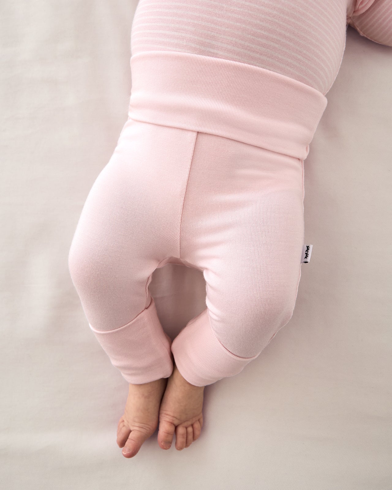 Prima Pink Fold Over Legging