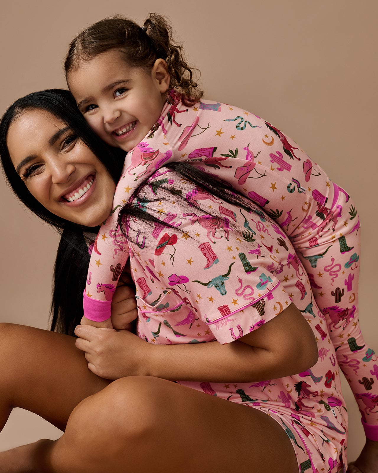 Pink Rancher Roundup Two-Piece Pajama Set - Image 3