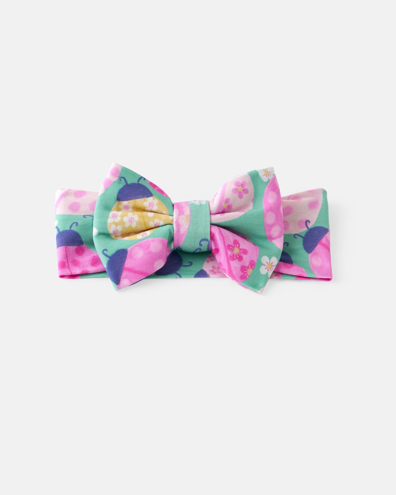 Ladybug Meadow Luxe Bow Headband - Image 6