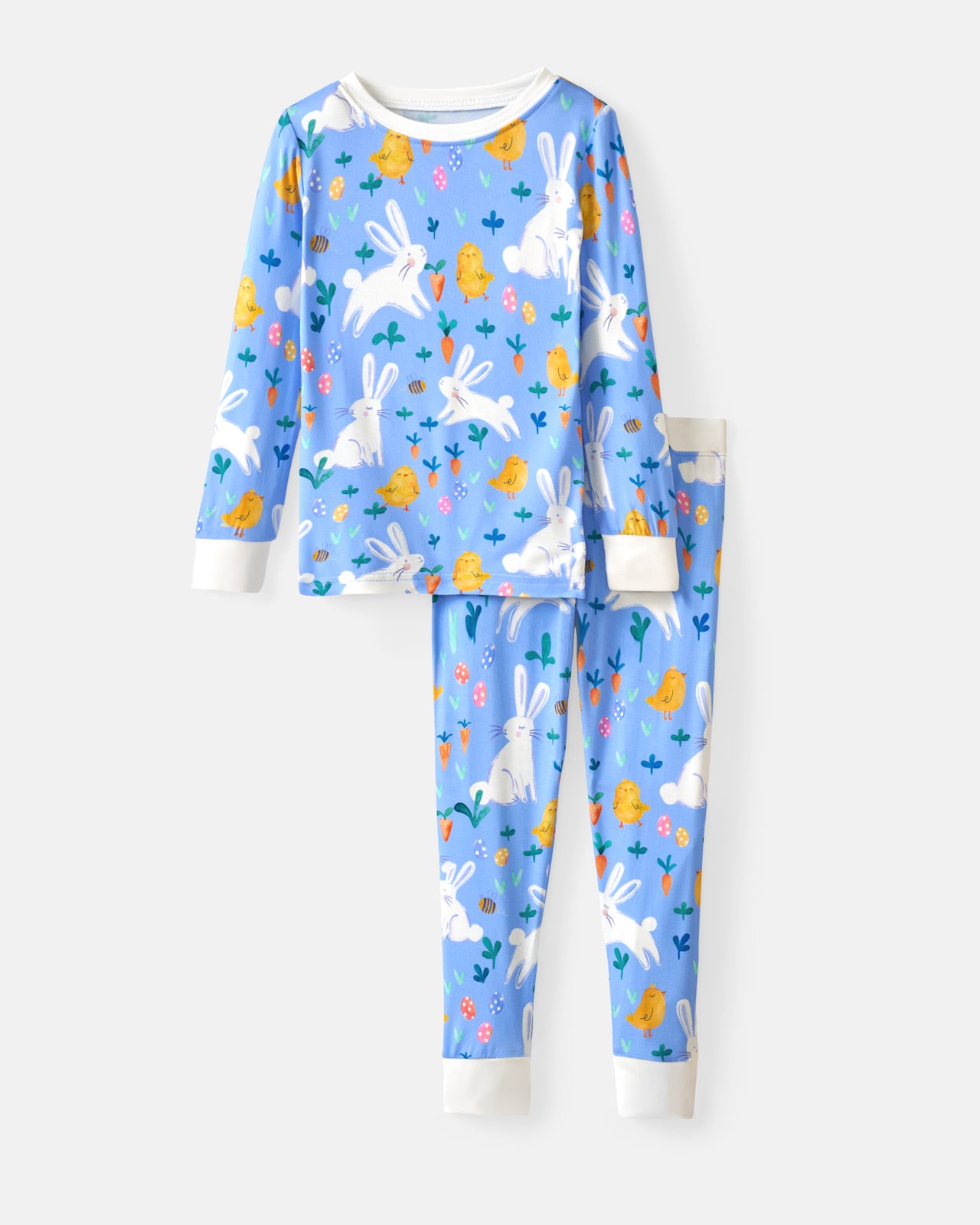 Bunny Patch Two-Piece Pajama Set - Image 6