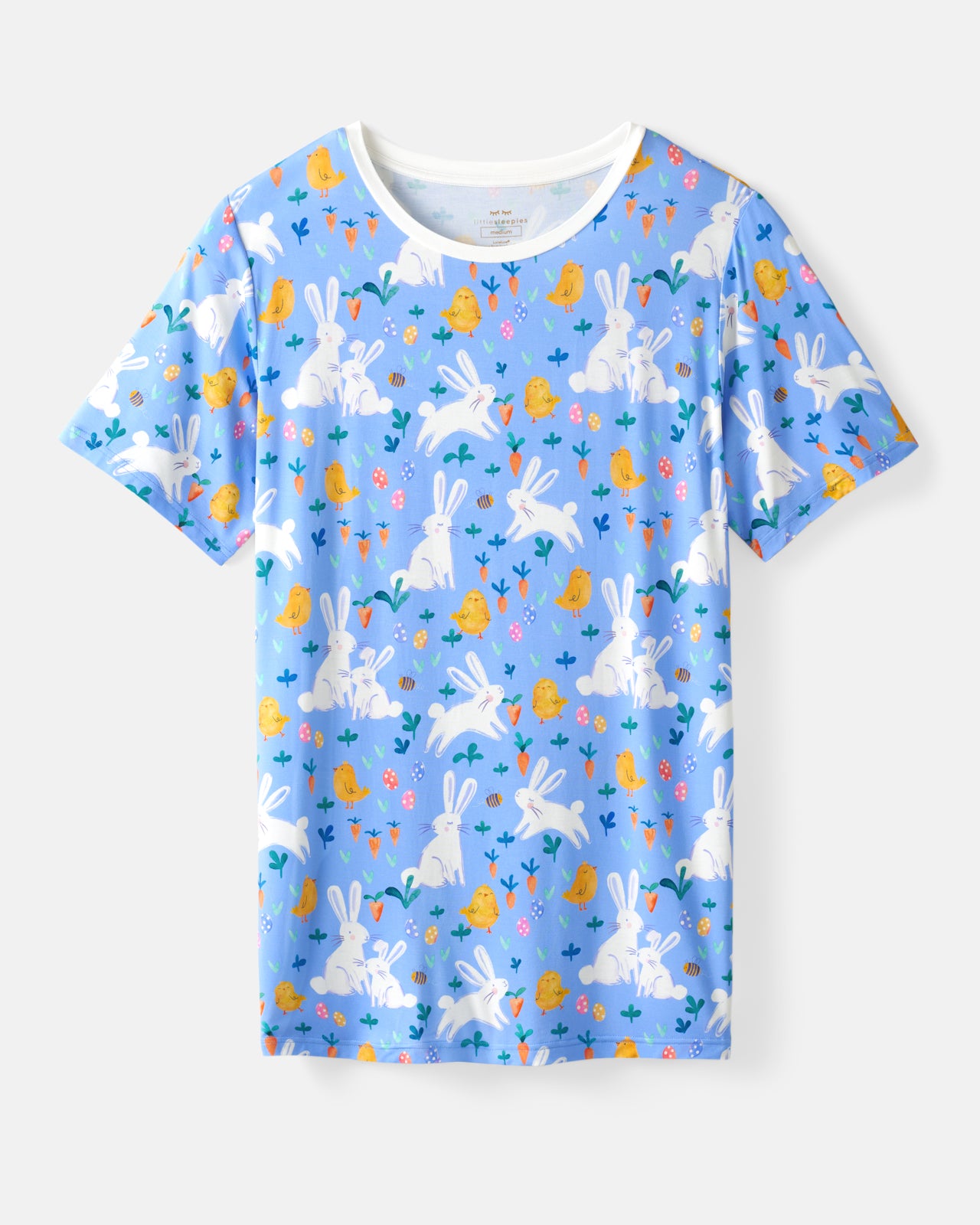 Bunny Patch Men's Short Sleeve Pajama Top - Image 6