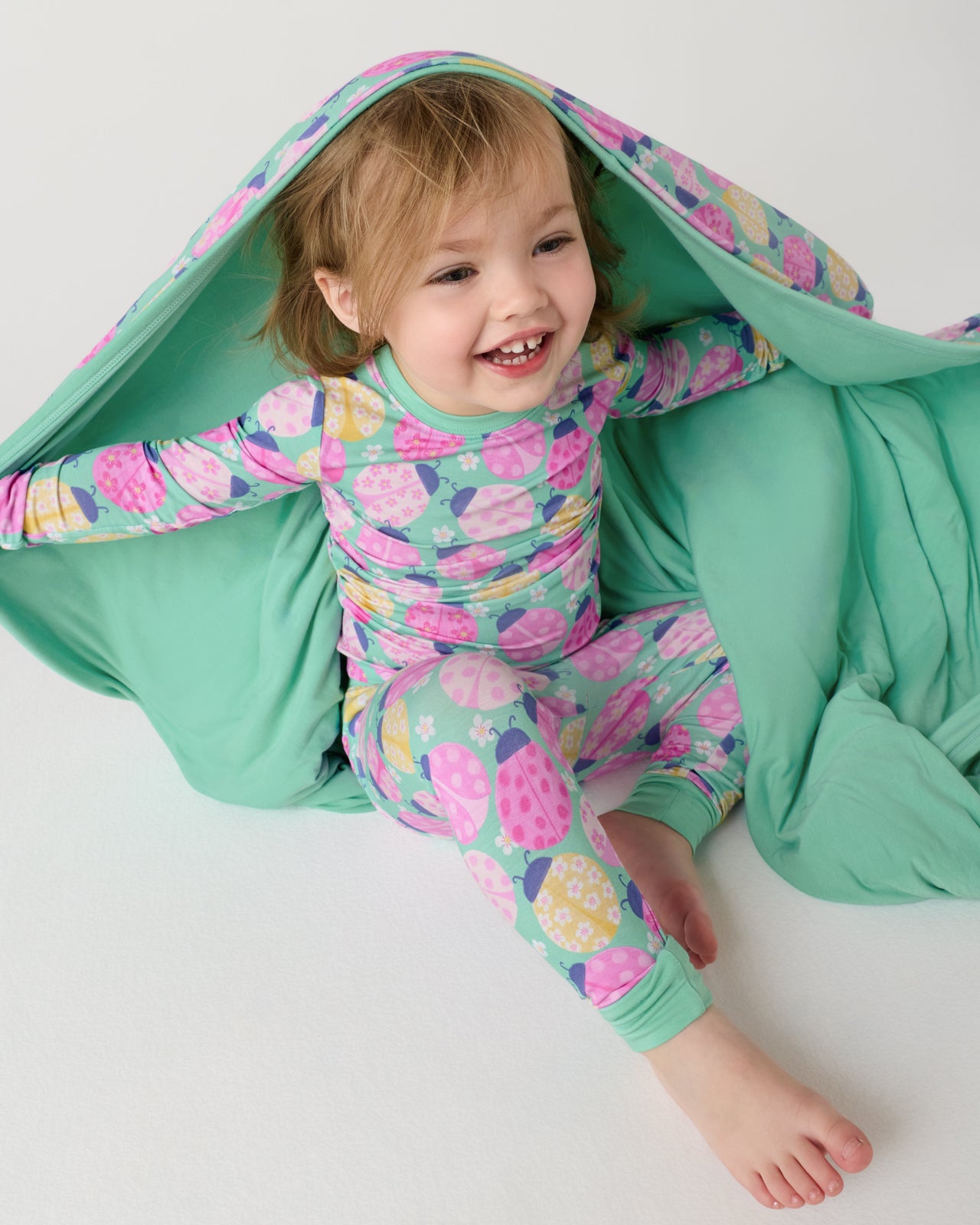 Ladybug Meadow Large Cloud Blanket®