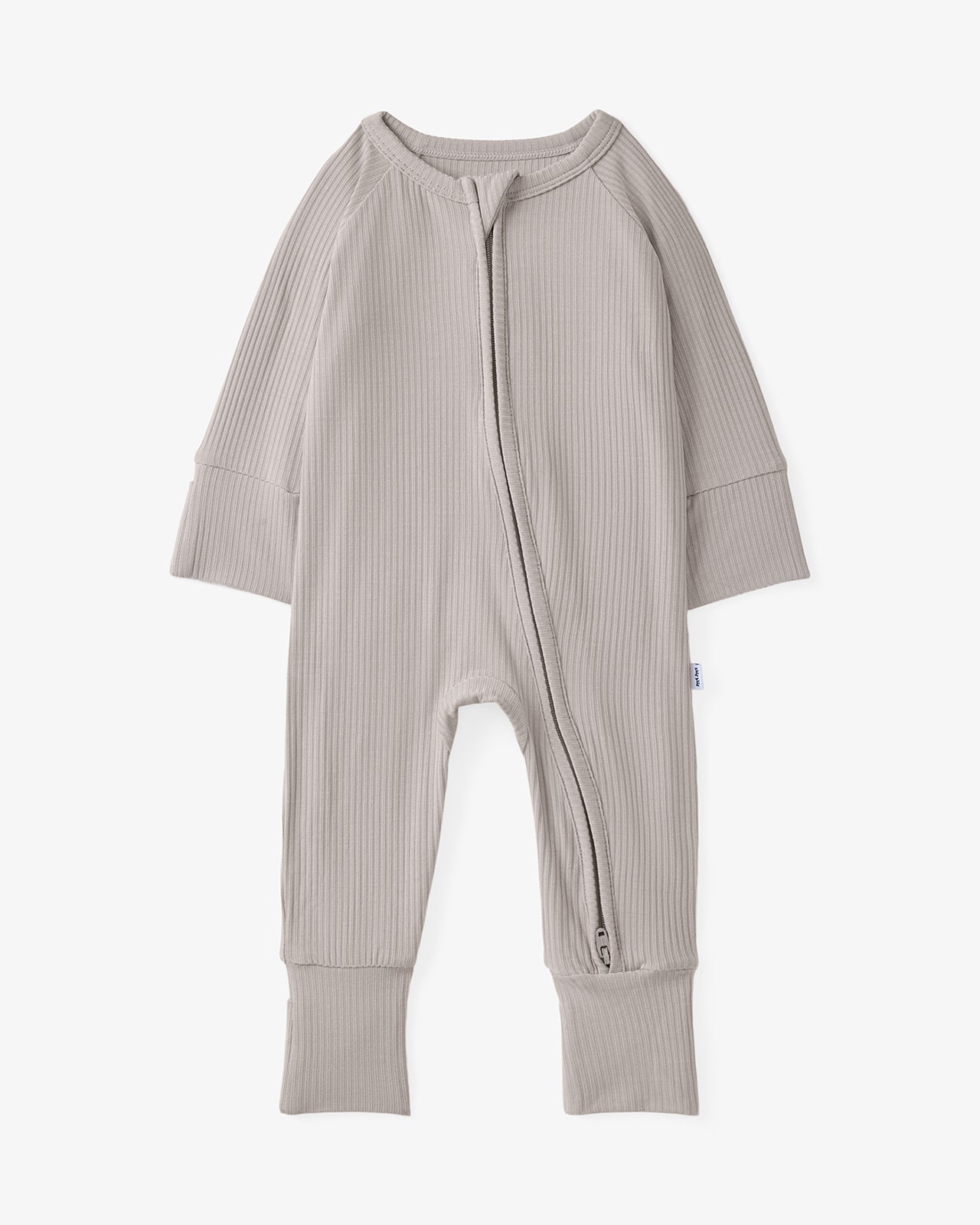 Dove Gray Ribbed Zippy - Image 5