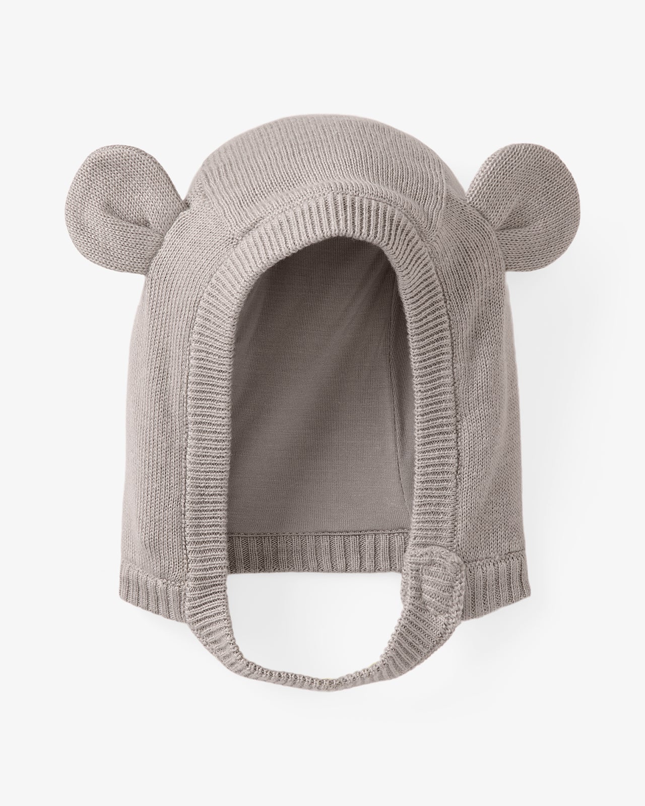 Dove Gray Bear Bonnet - Image 5