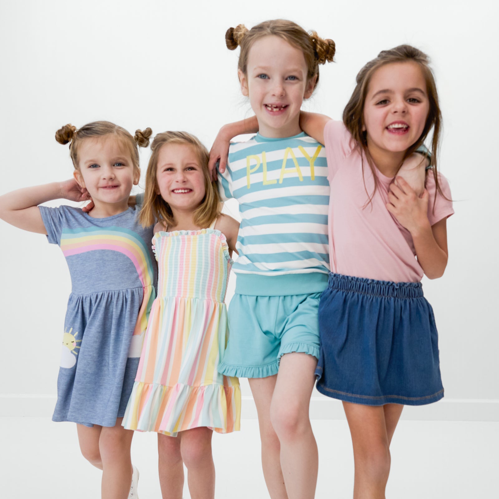 Midwash Blue Denim Skort - Image 5