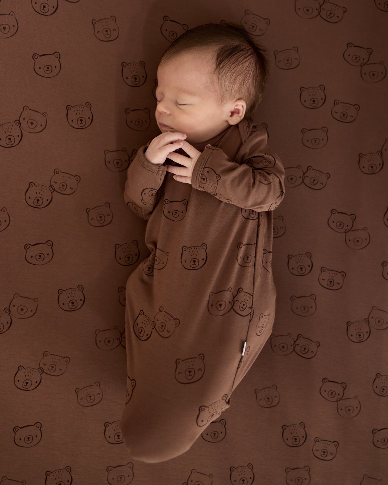 Teddy Tracks Fitted Crib Sheet - Image 3
