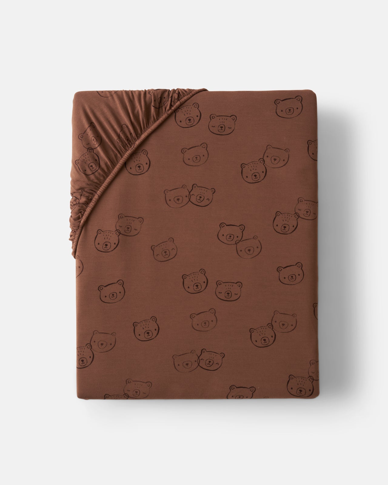 Teddy Tracks Fitted Crib Sheet - Image 4