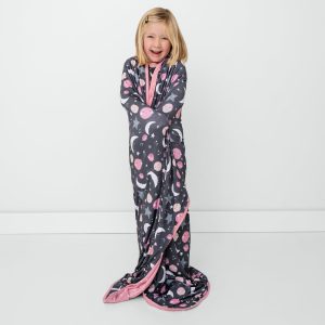 Pink To the Moon & Back Large Cloud Blanket?