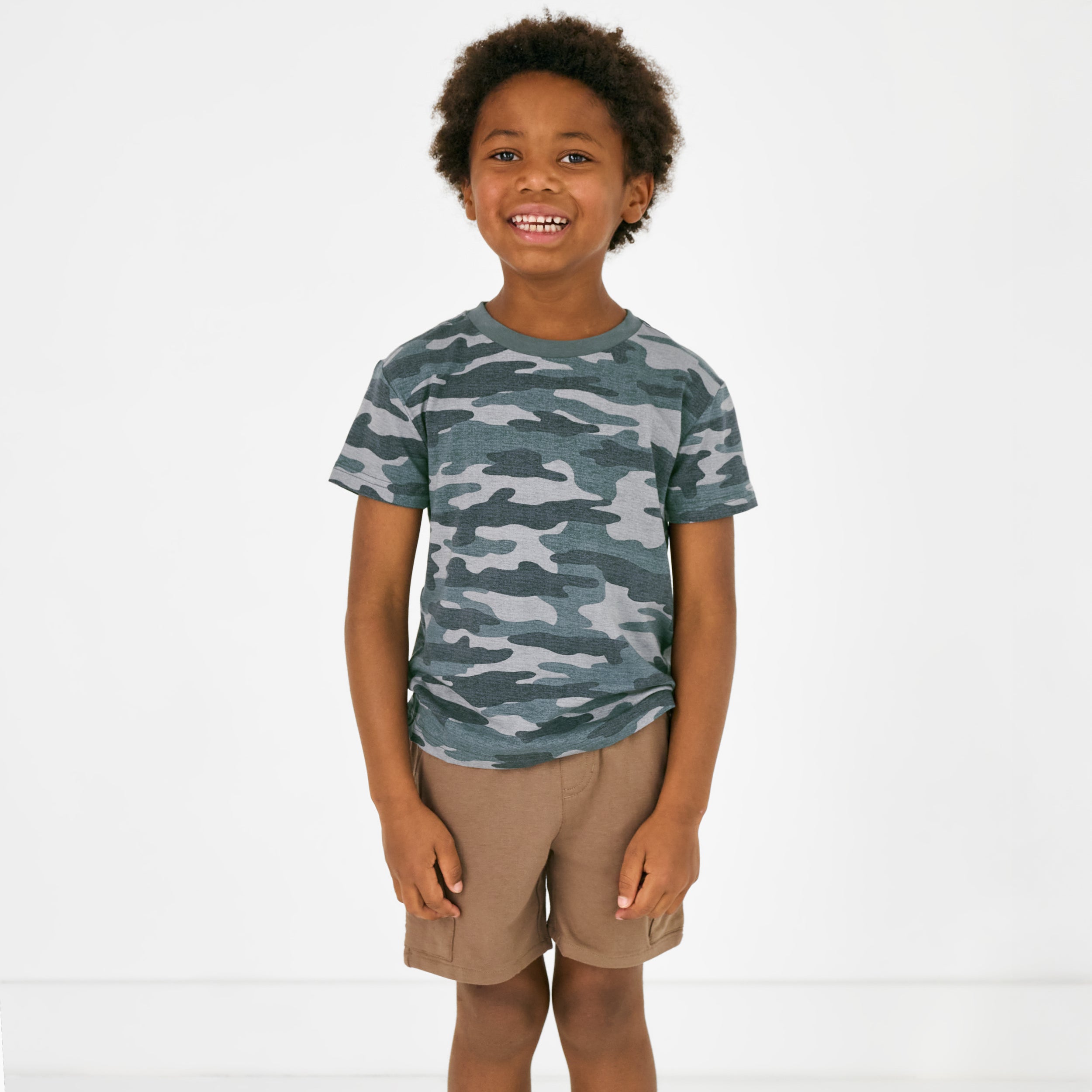 Vintage Camo Short Sleeve Relaxed Tee - Image 2