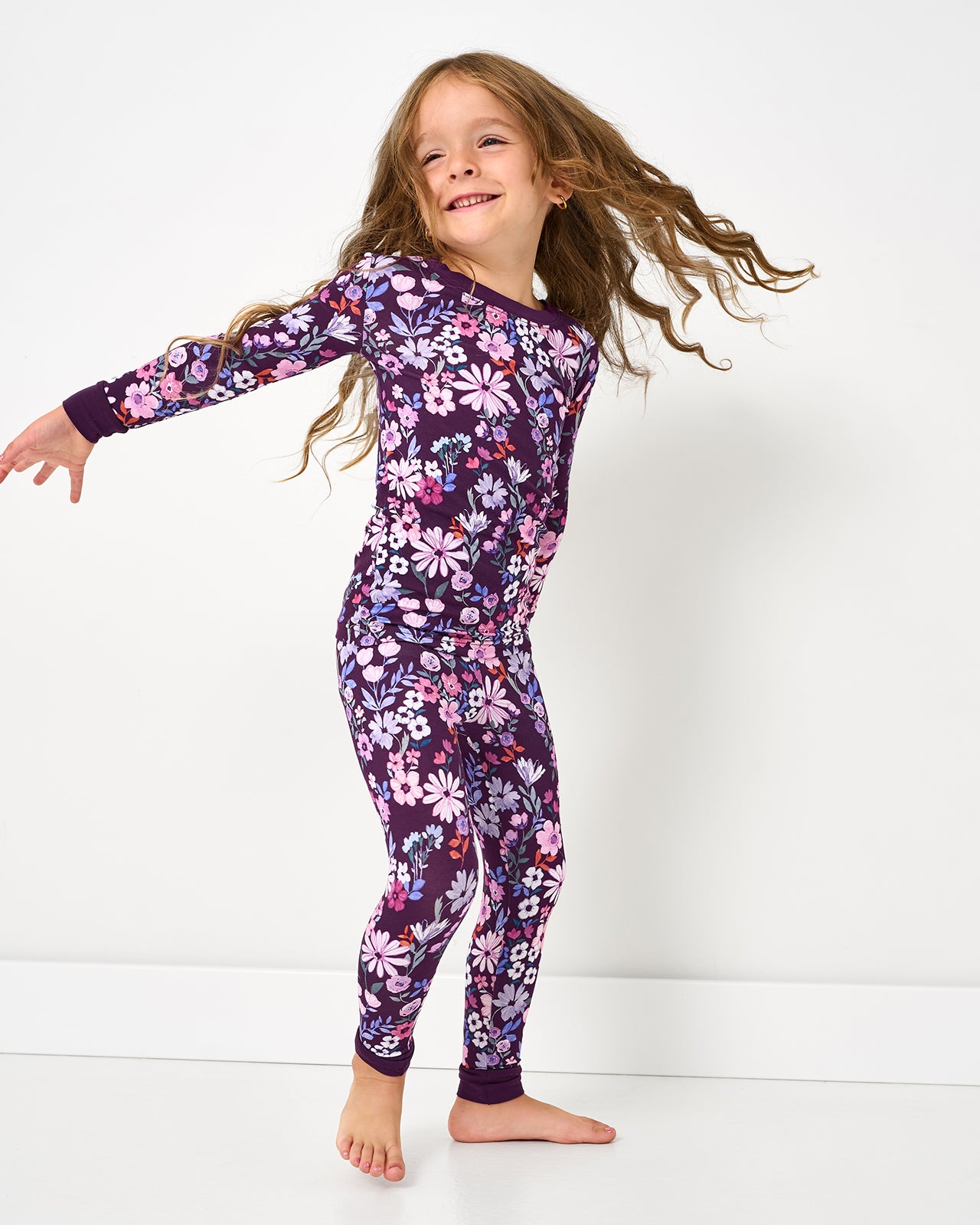 Violet Meadow Two-Piece Pajama Set - Image 2