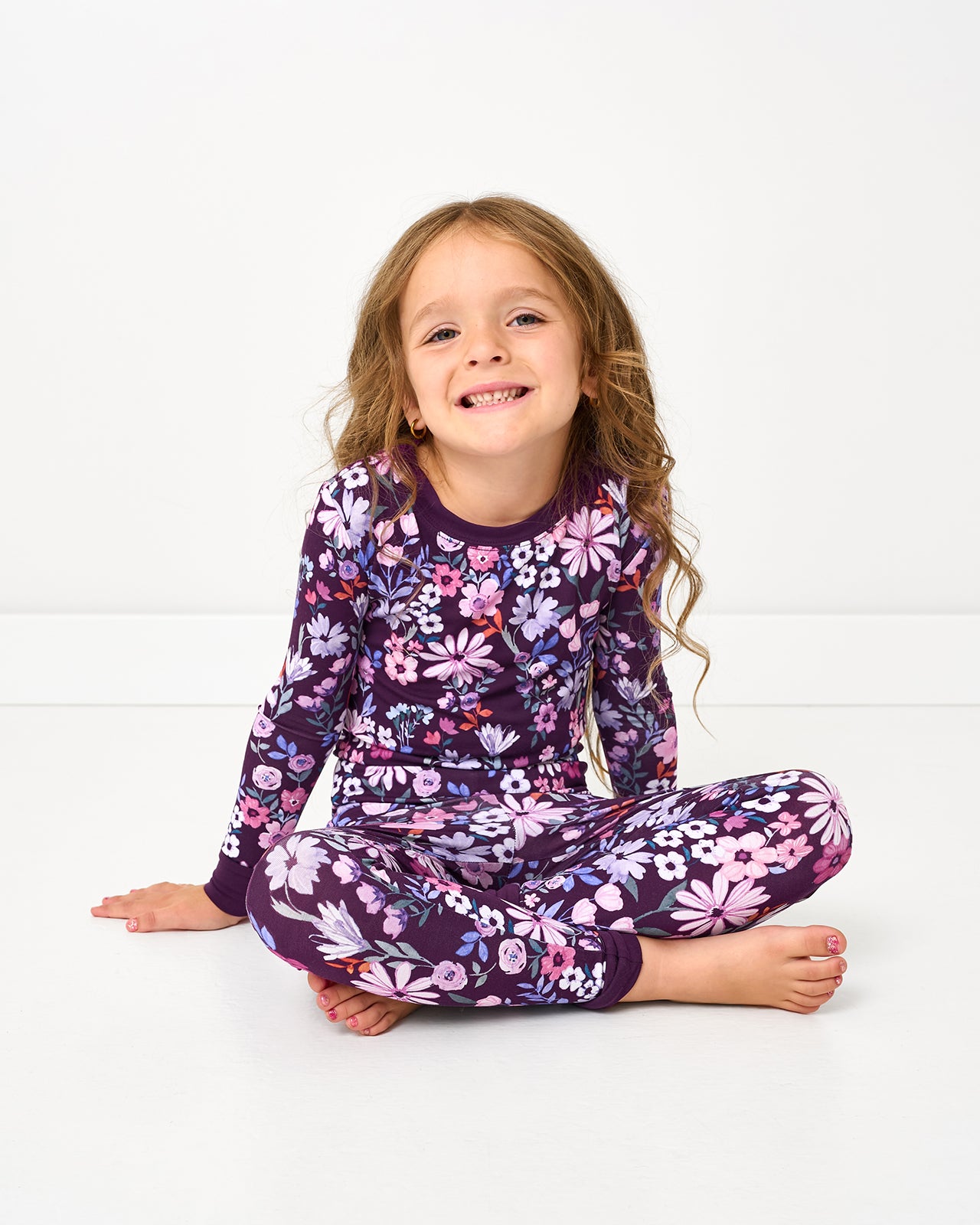 Violet Meadow Two-Piece Pajama Set - Image 3
