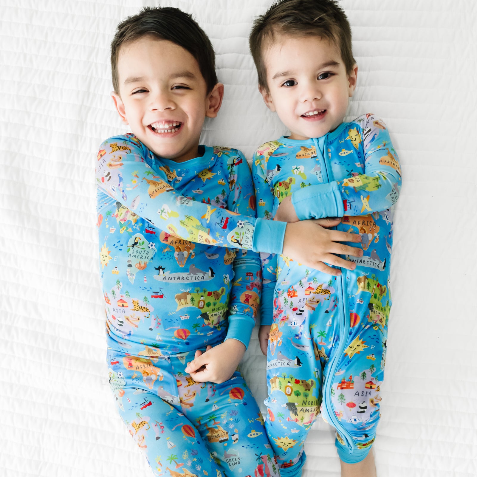 Around The World Two-Piece Pajama Set - Image 3