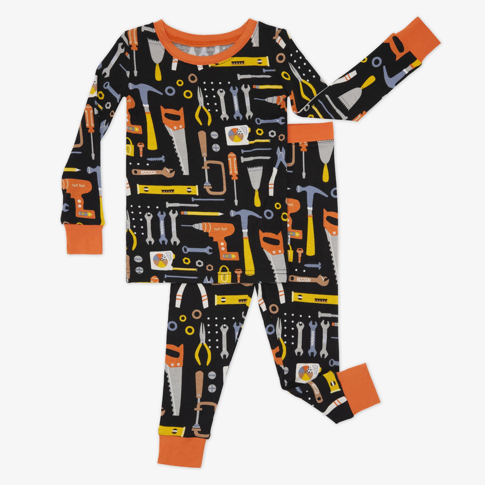 Little Builders Two-Piece Pajama Set - Image 3