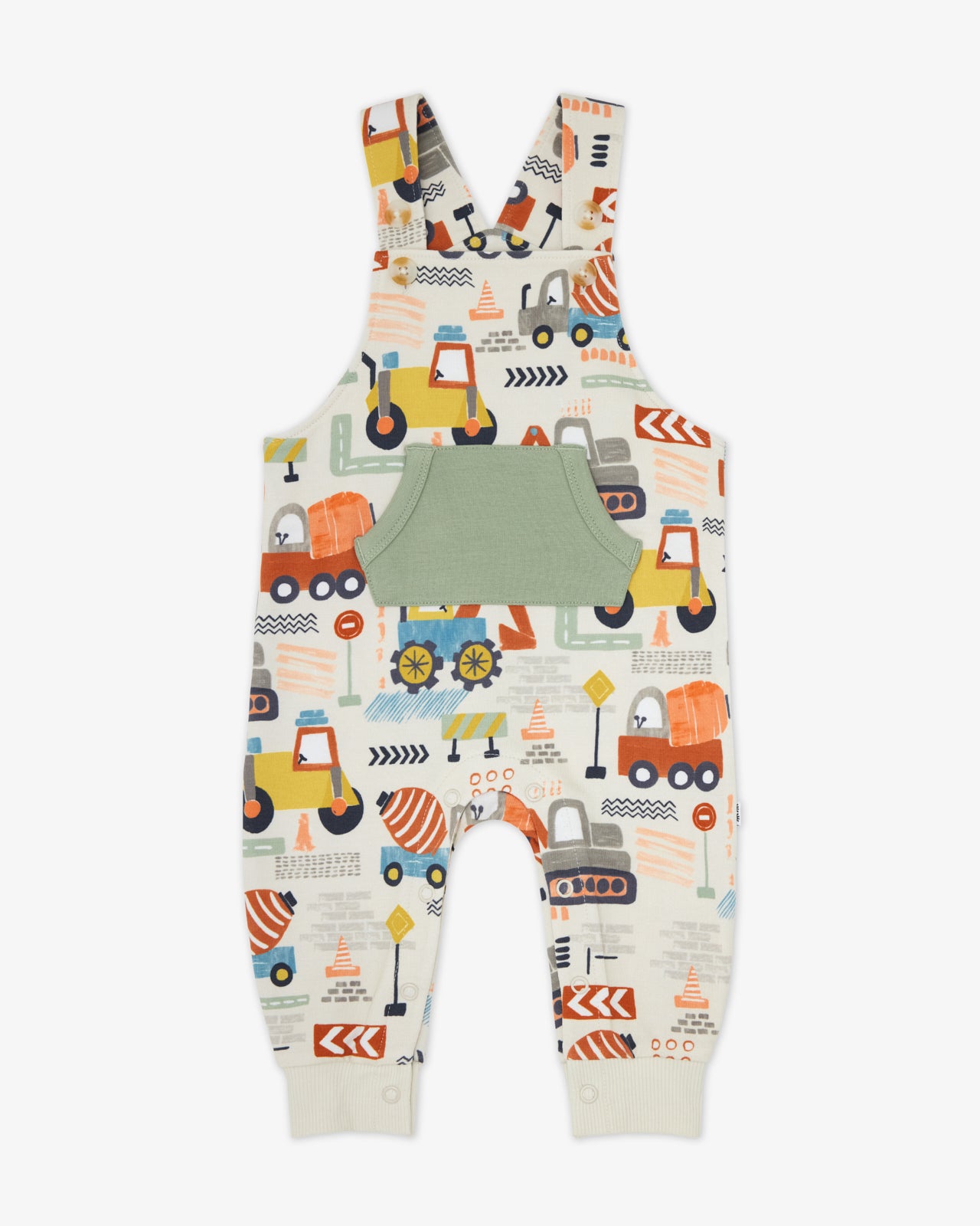 Mini Builders Overall Romper - Image 6
