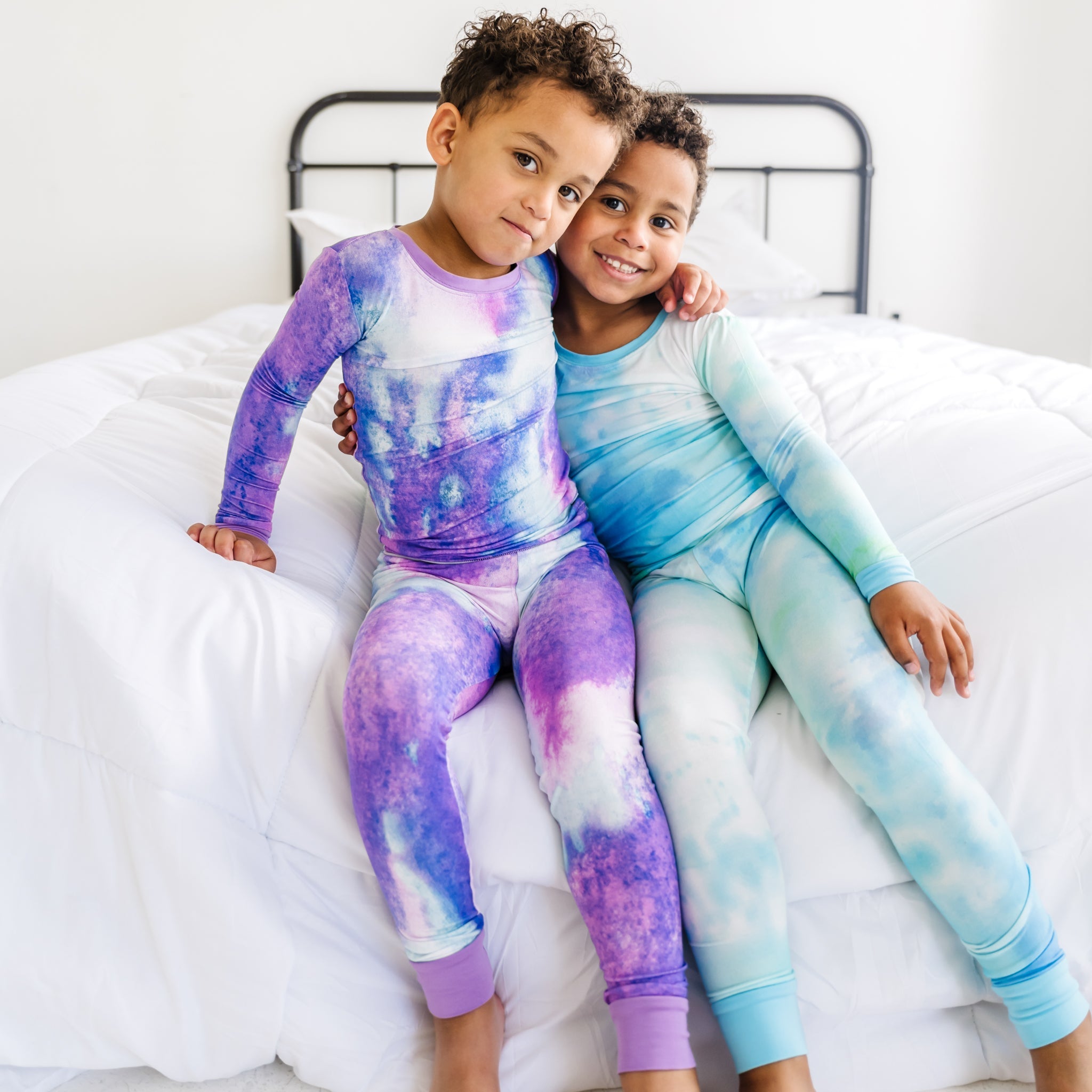 Tidepool Watercolor Two-Piece Pajama Set - Image 3