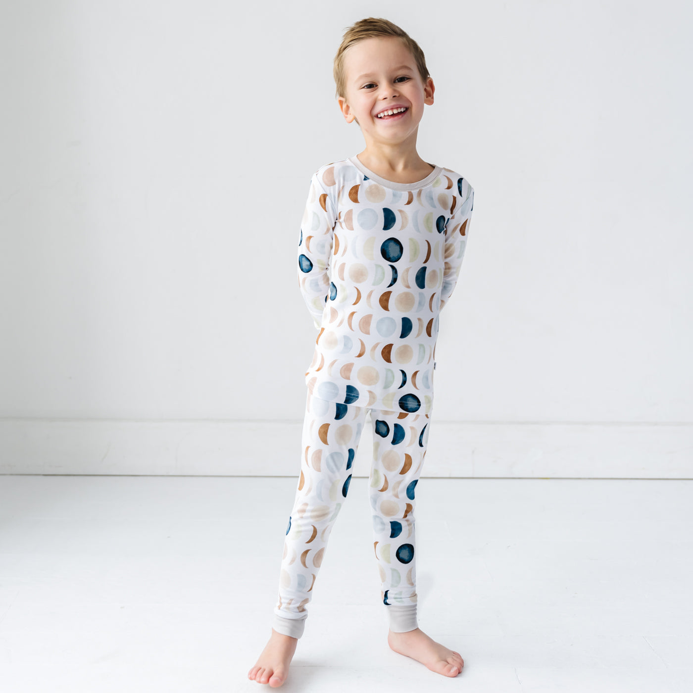Luna Neutral Two-Piece Pajama Set - Image 2