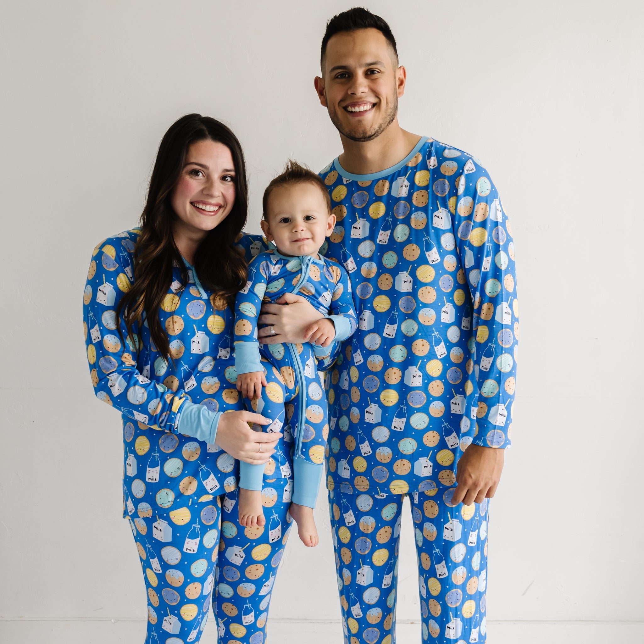 Blue Cookies & Milk Men's Pajama Pants - Image 4