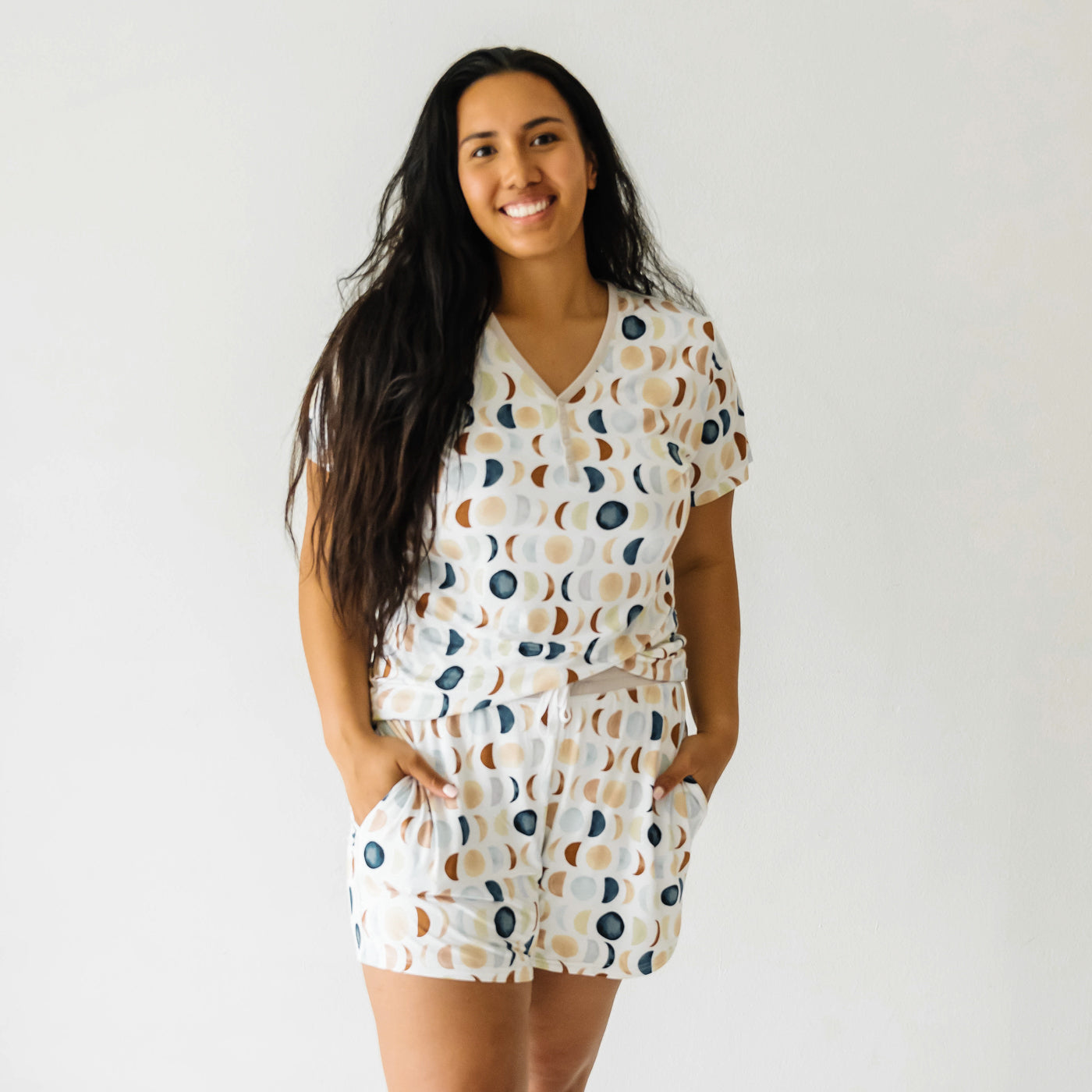 Luna Neutral Women's Short Sleeve Pajama Top - Image 3