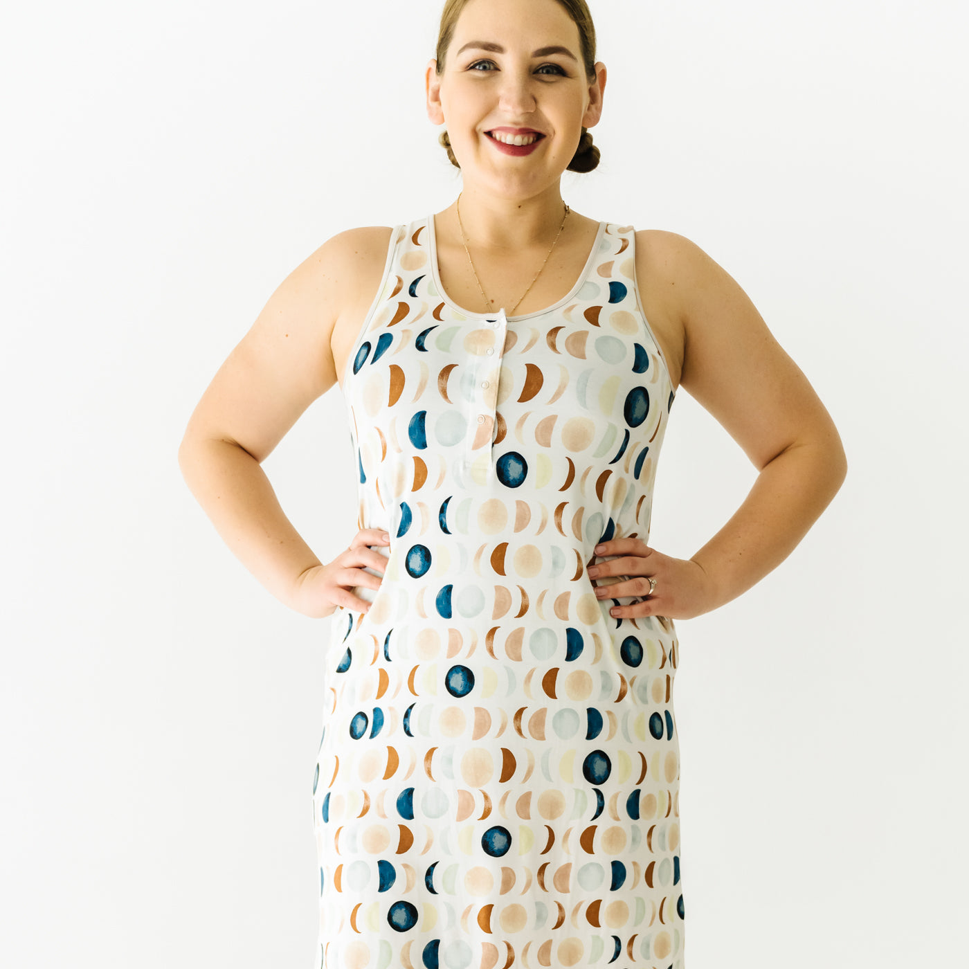 Luna Neutral Women's Tank Nightgown - Image 3